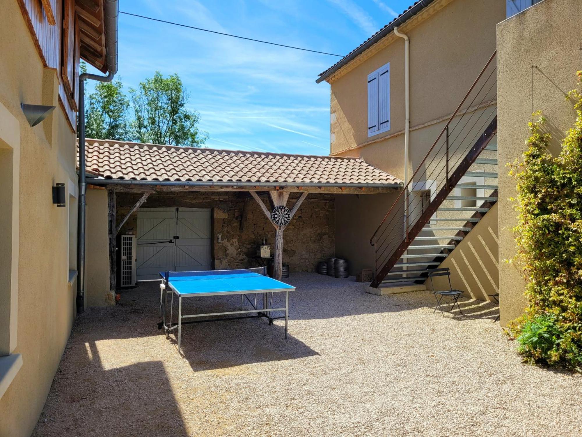 Gite Campagne Famille 15 Pers Piscine Chauffee Jeux Enfants Petanque Saint-Sauvy Ngoại thất bức ảnh