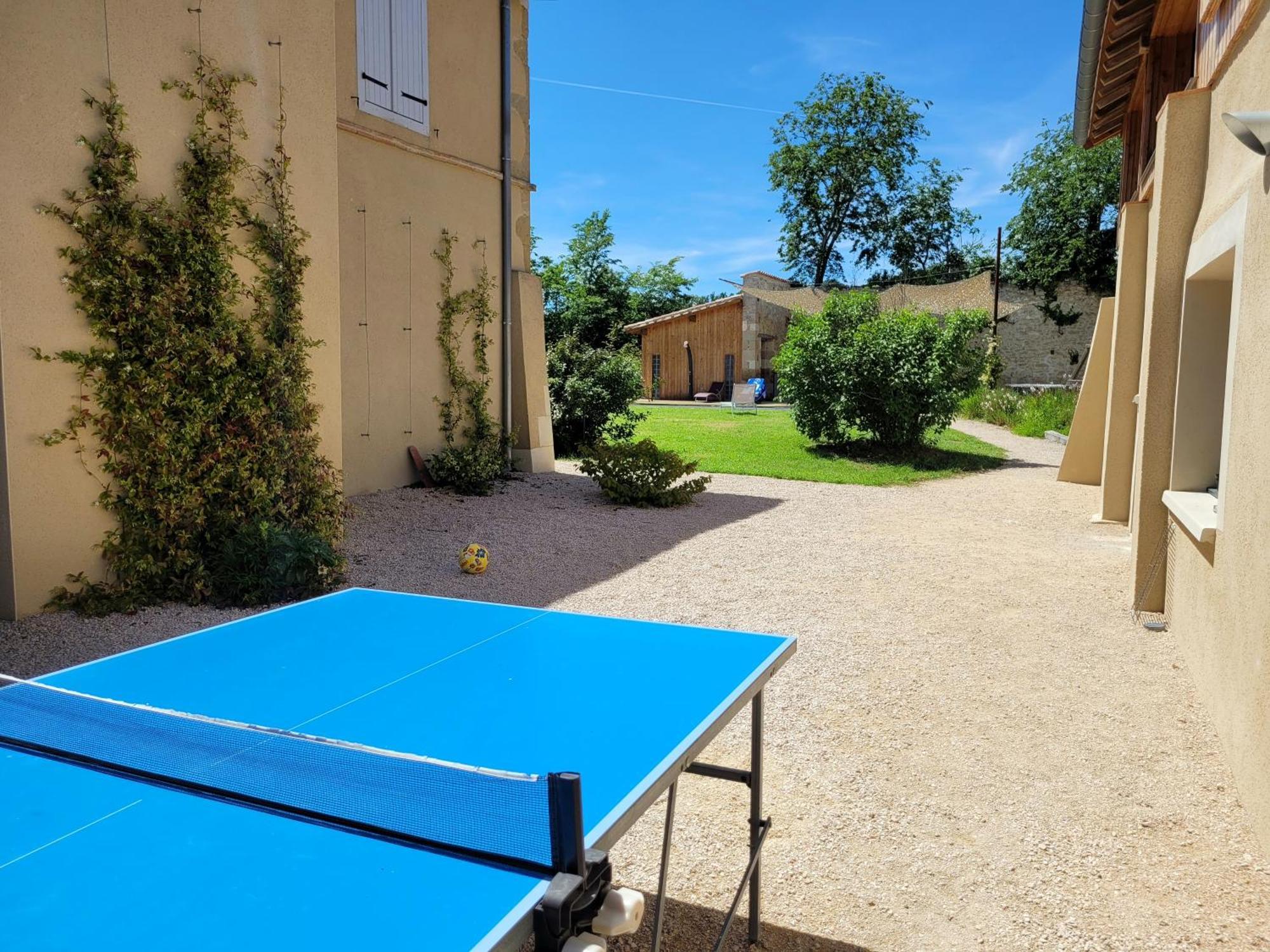 Gite Campagne Famille 15 Pers Piscine Chauffee Jeux Enfants Petanque Saint-Sauvy Ngoại thất bức ảnh